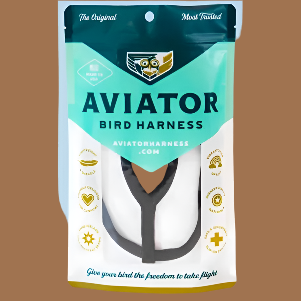 Aviator vogeltuigje diverse maten/kleuren