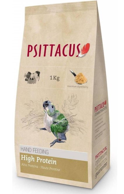 Psittacus High Protein handvoeding formula 1 kg of 5 kg