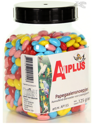 Aviplus papegaaien snoepjes 125 gr.