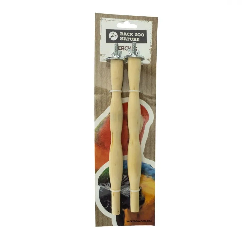 Back Zoo Nature Wood Perch Duo (2 stuks)