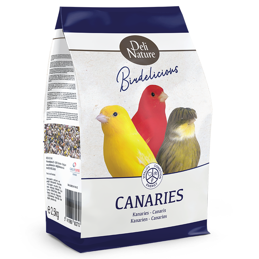 Deli Nature Birdelicious Kanaries 2,5 KG