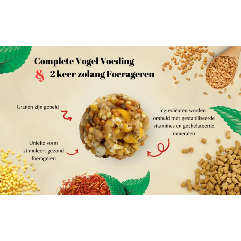 Lafeber Nutri-Berries El Paso - Papegaai 284 gram
