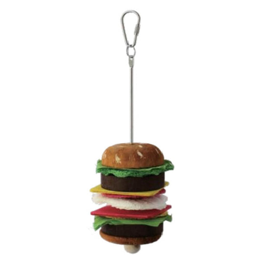 vogelspeelgoed tasty burger Multi-color 22x6x6 cm