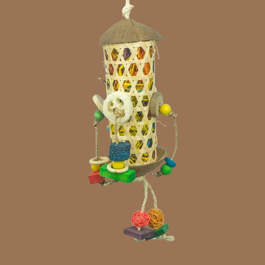 Back Zoo Nature Coco Foraging Tower