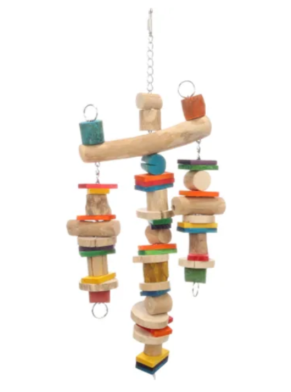 Papegaaienspeelgoed Apia Meerkleurig