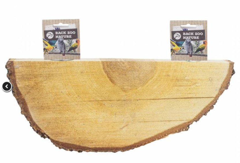 Back Zoo Nature Half Wood Slice