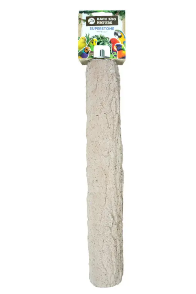 Back Zoo Nature Super Stone  Perch Macaw 35cm  55mm