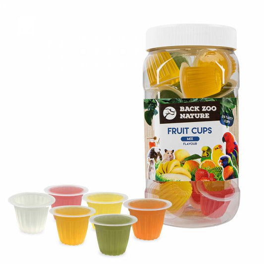 Back Zoo Nature Fruit Cups mix 24 st.