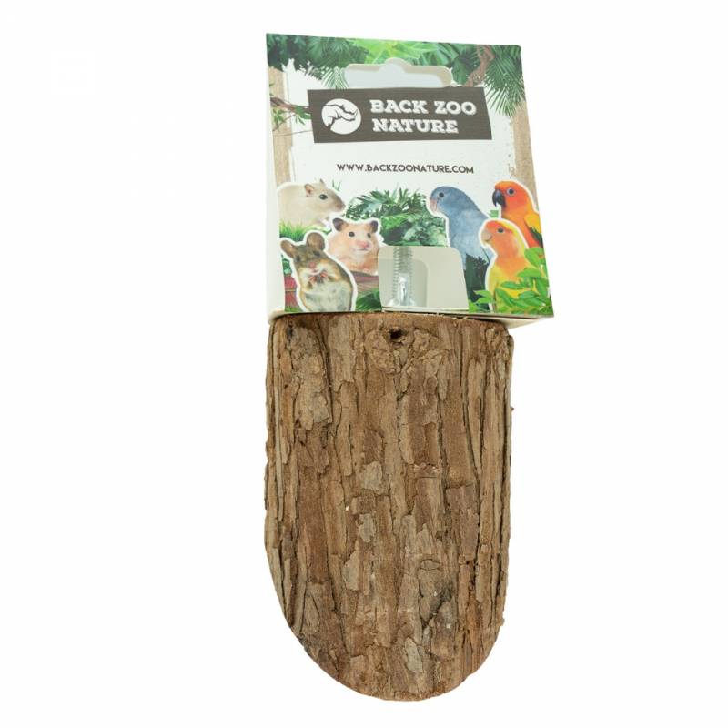 Back Zoo Nature Wood Slice Perch Small