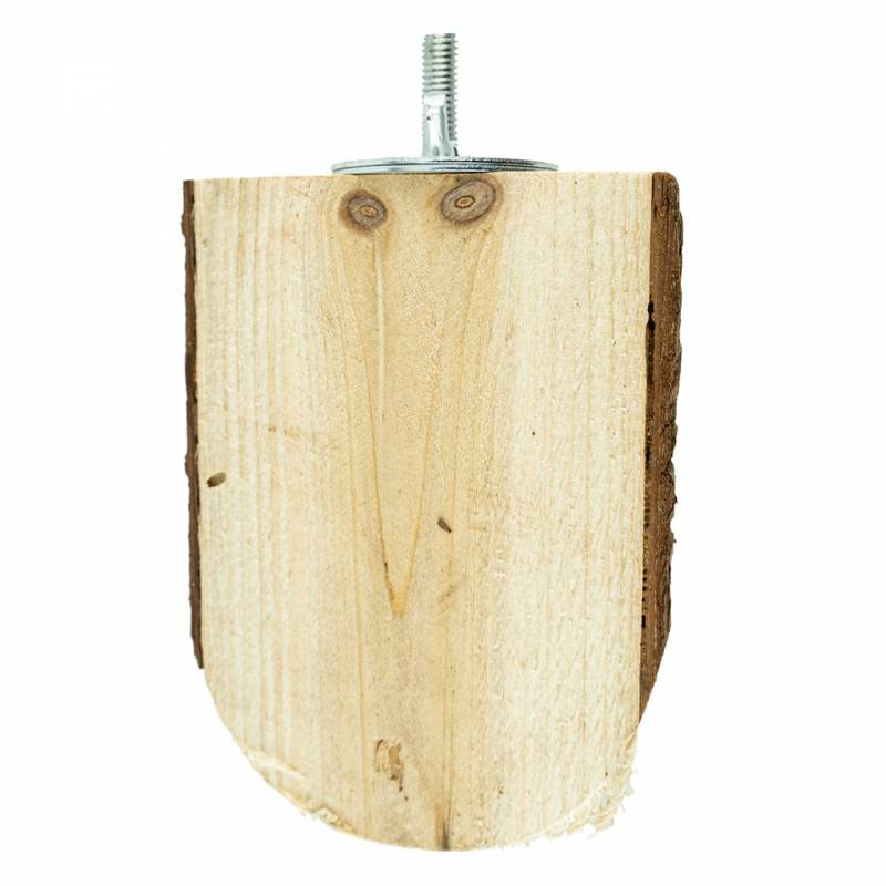 Back Zoo Nature Wood Slice Perch Small