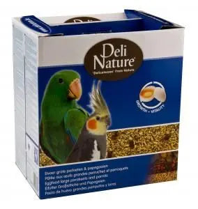 Deli Nature eivoer grote parkiet/papegaai 800gr