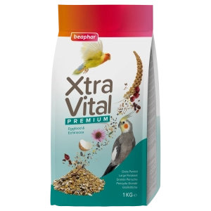 Beaphar Xtravital Grote Parkiet 1kg