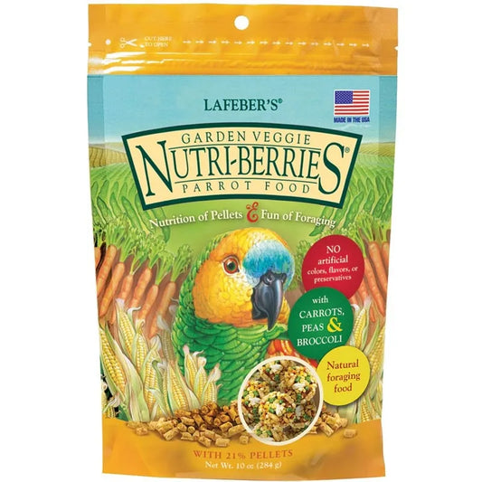 Lafeber Nutri-Berries Garden Veggie - Papegaai 284 gram