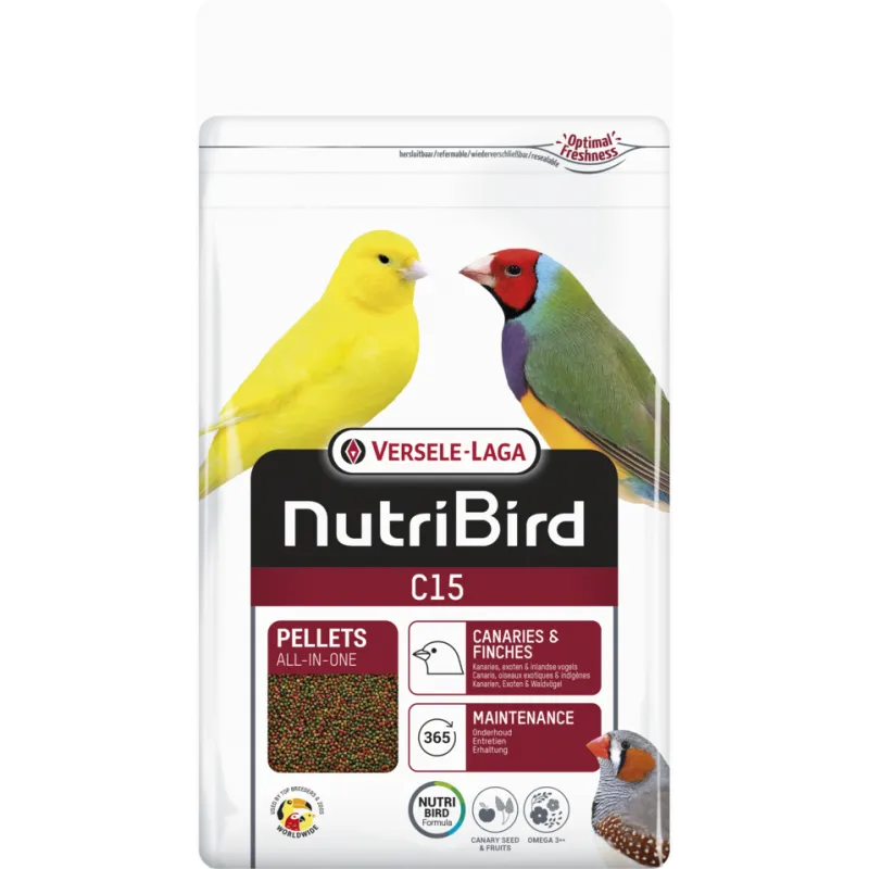 NutriBird C15 Onderhoudsvoeder 1 kg