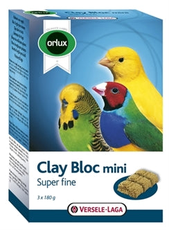 Orlux Klei Mini Kanarie/Parkiet/Tropische Vogels 3X180 gr